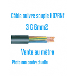 Câble 3G6 RO2V / Mètre