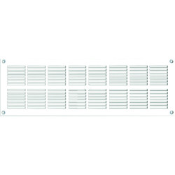 GRIL PLAS PLAT VIS 337X131 BLC